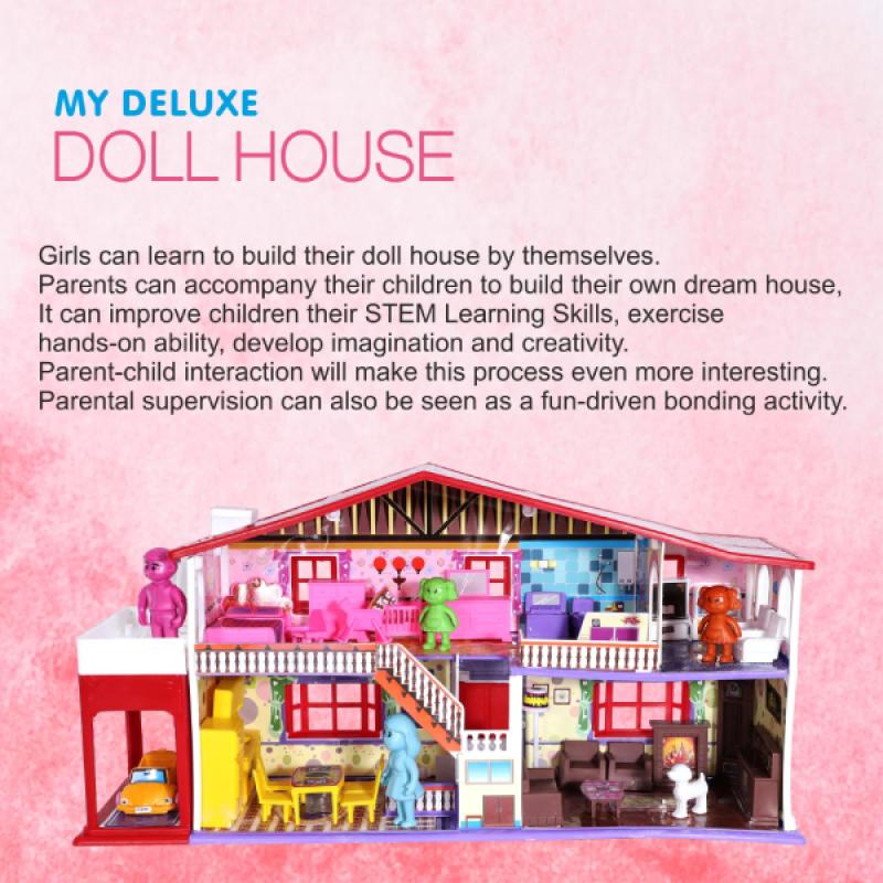 My Deluxe Doll House (50pcs)